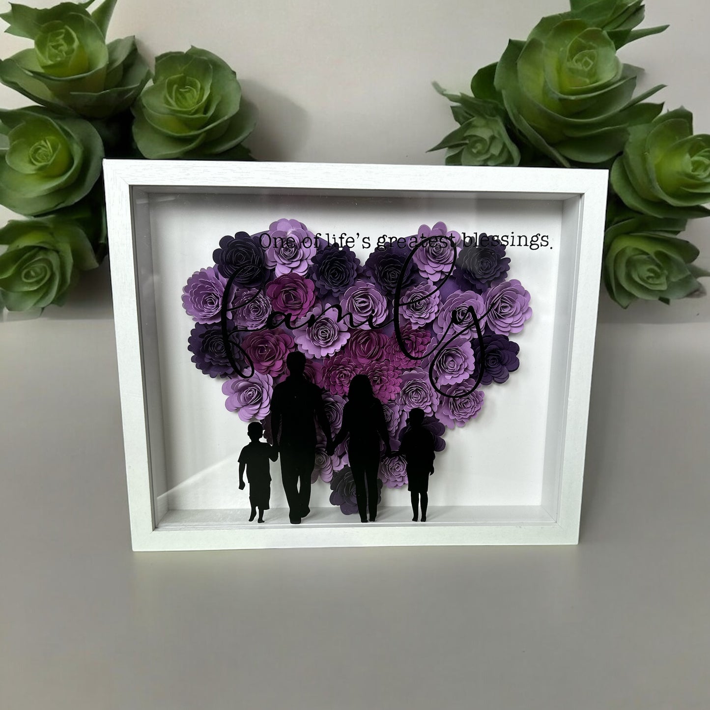 Personalised gift Frame ''Family''